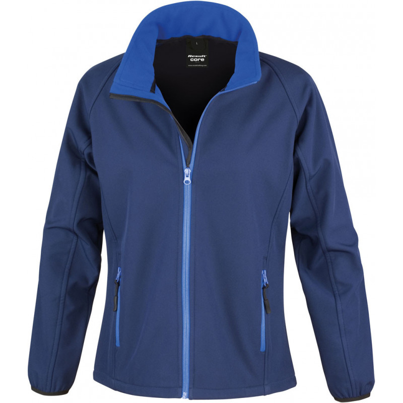 Result Damen 2-Lagen Softshell Jacke "Prinable"