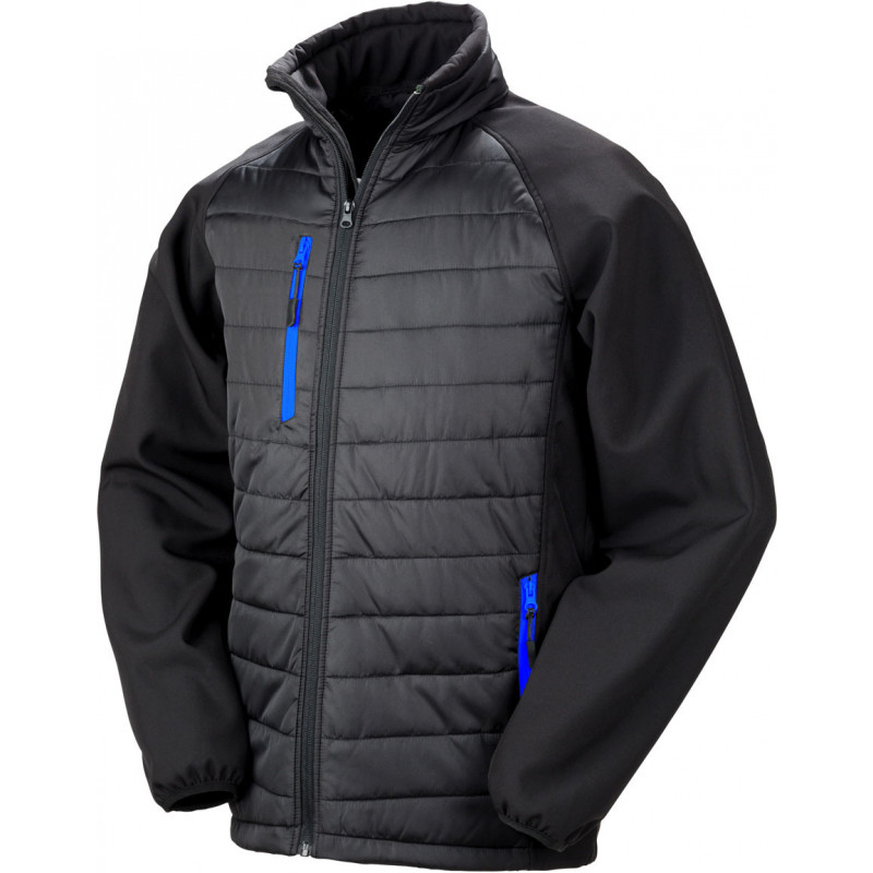 Result Herren Hybrid Jacke "Black Compass"