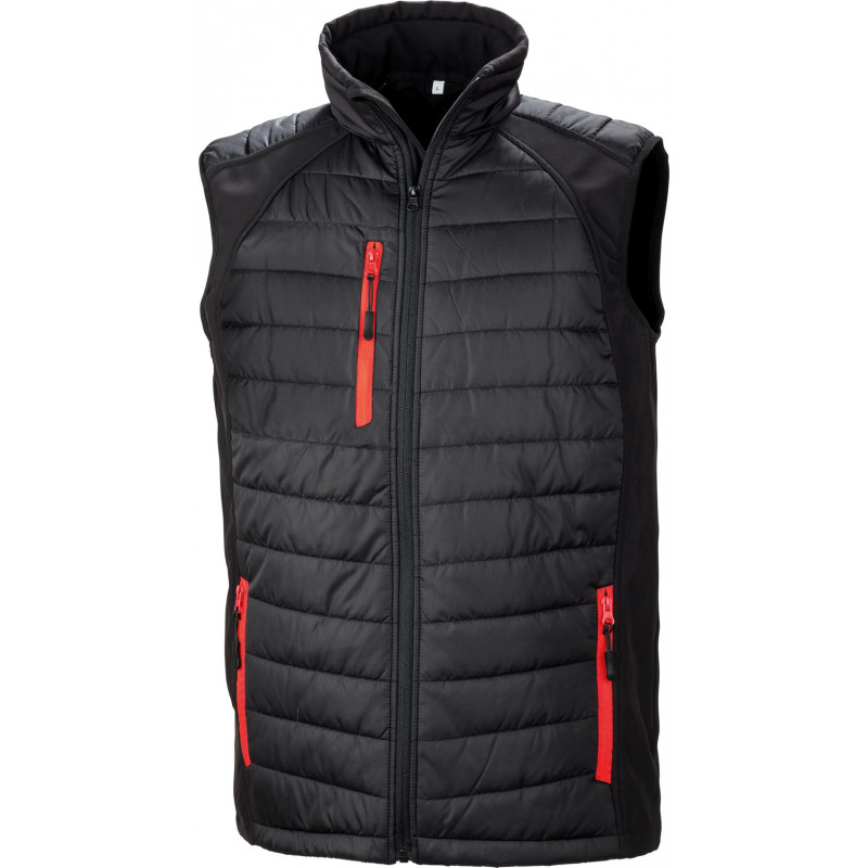 Result Hybrid Gilet "Black Compass"