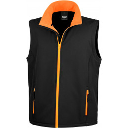 Result Herren 2-Lagen Softshell Gilet "Printable"