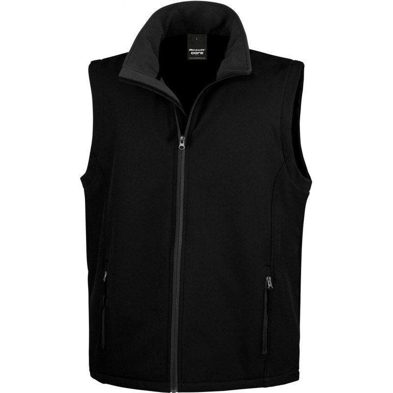 Result Herren 2-Lagen Softshell Gilet "Printable"