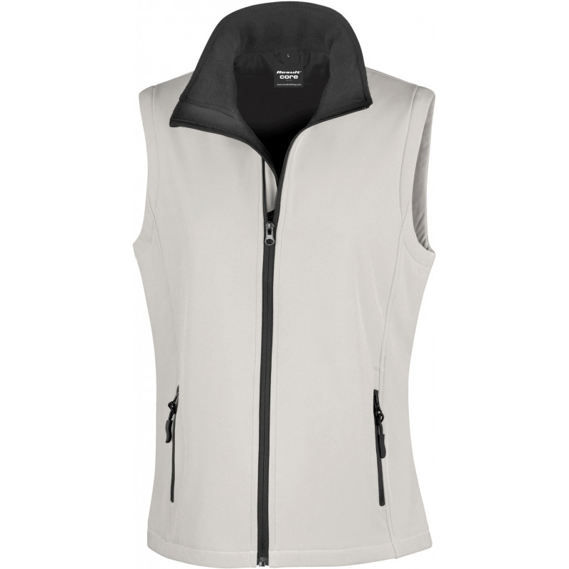 Result Damen 2-Lagen Softshell Gilet "Printable"