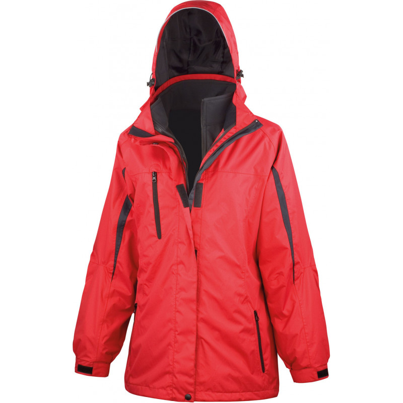 Result Damen 3-in-1 Jacke Freizeitjacke