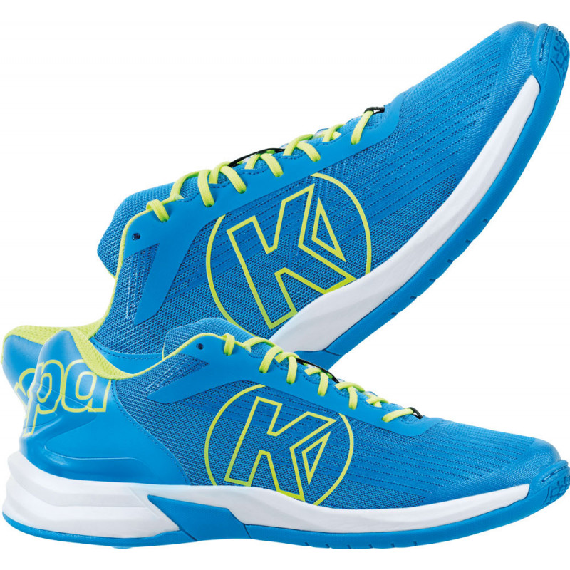 Kempa Attack Three 2.0 Handballschuh in kempablau/fluo gelb